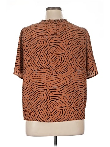 Nine West Short Sleeve Blouse (view 2)