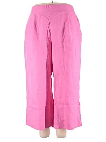 LOFT Beach Linen Pants (view 1)