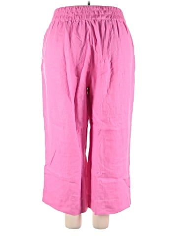 LOFT Beach Linen Pants (view 2)