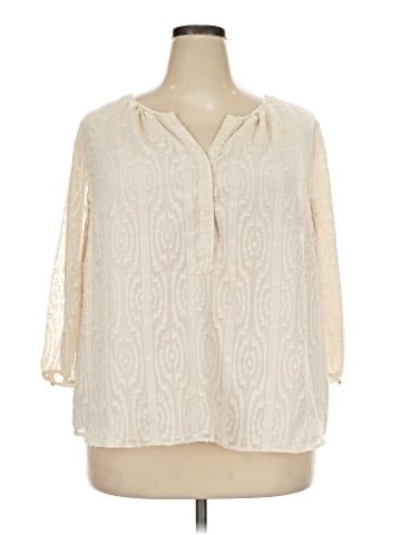 Talbots 3/4 Sleeve Blouse (view 1)