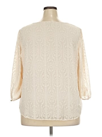 Talbots 3/4 Sleeve Blouse (view 2)