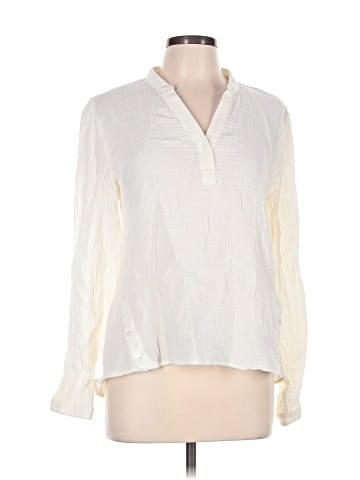 Garnet Hill Long Sleeve Blouse (view 1)