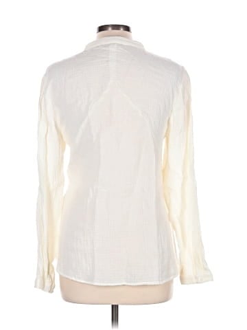 Garnet Hill Long Sleeve Blouse (view 2)
