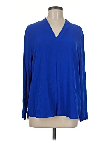 Eileen Fisher Long Sleeve Silk Top (view 1)