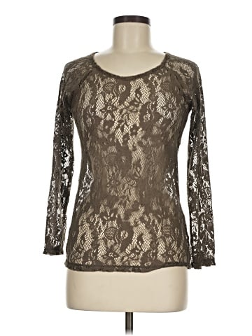 Trafaluc by Zara 3/4 Sleeve T-Shirt (view 1)