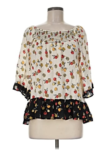 Democracy 3/4 Sleeve Blouse (view 1)