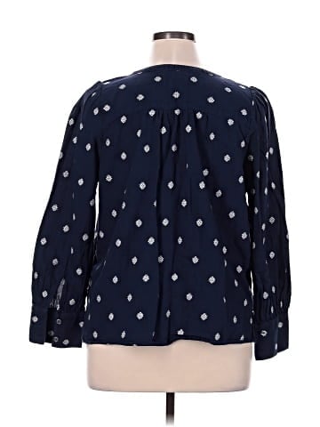 Ann Taylor LOFT 3/4 Sleeve Blouse (view 2)
