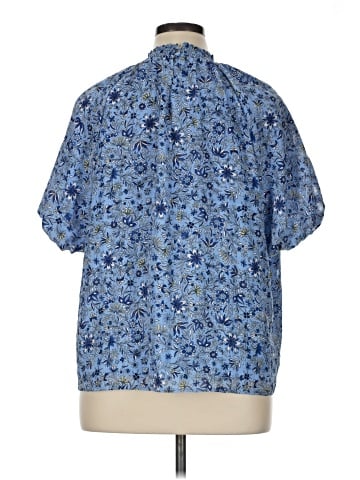 Ann Taylor LOFT Short Sleeve Blouse (view 2)