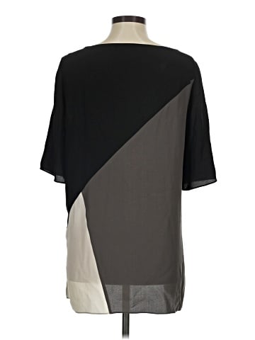Eileen Fisher Short Sleeve Silk Top (view 2)