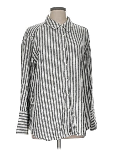 Donna Karan New York Long Sleeve Button-Down Shirt (view 1)