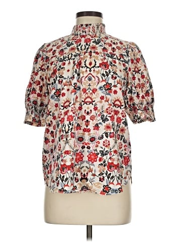 Ann Taylor LOFT Short Sleeve Blouse (view 1)