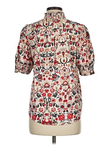 Ann Taylor LOFT Short Sleeve Blouse (view 2)