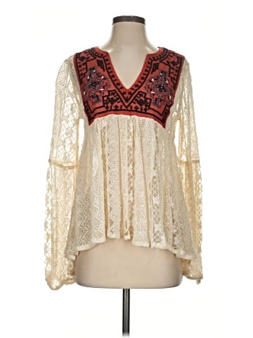 Free People Long Sleeve Blouse (view 1)