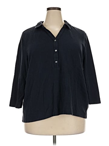 J.Jill Long Sleeve Polo (view 1)