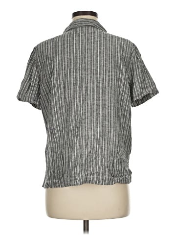 Lucky Brand Short Sleeve Button-Down Shirt (view 2)