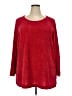 J.Jill 100% Polyester Red Pullover Sweater Size 3X - photo 1