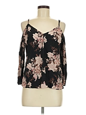 Joie 3/4 Sleeve Silk Top (view 1)
