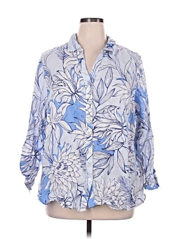 H By Halston 3/4 Sleeve Blouse (view 1)