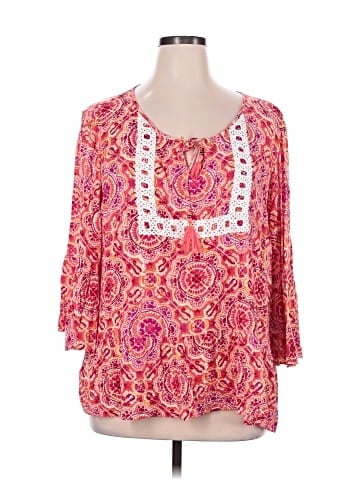Pappagallo 3/4 Sleeve Blouse (view 1)
