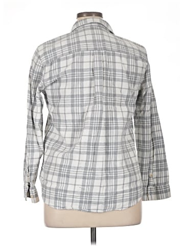 G.H. Bass & Co. 3/4 Sleeve Button-Down Shirt (view 2)