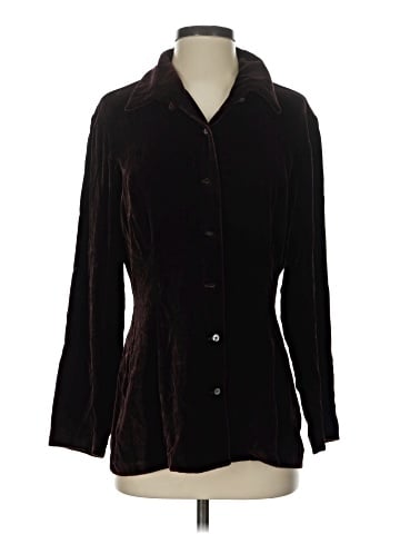 INC International Concepts Long Sleeve Blouse (view 1)