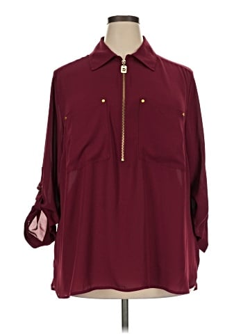 MICHAEL Michael Kors 3/4 Sleeve Blouse (view 1)