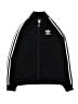 Adidas 100% Polyester Black Track Jacket Size 14 - 16 - photo 1