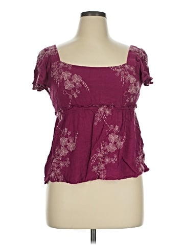 Indigo Thread Co. Short Sleeve Blouse (view 1)