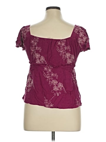Indigo Thread Co. Short Sleeve Blouse (view 2)