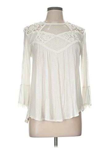 Maurices 3/4 Sleeve Blouse (view 1)