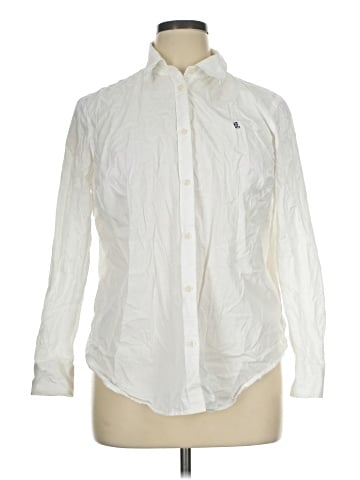 Lauren by Ralph Lauren Long Sleeve Button-Down Shirt (view 1)
