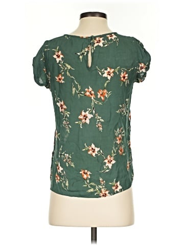 Joie Short Sleeve Silk Top (view 2)