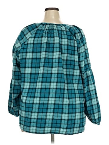 Woman Within 3/4 Sleeve Blouse (view 2)