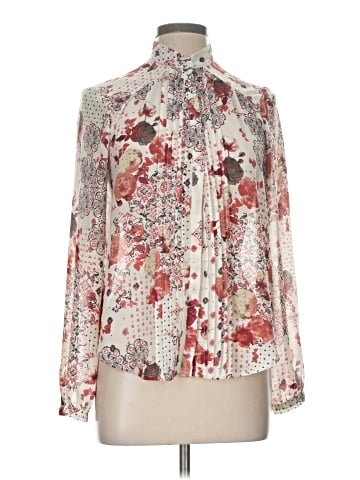 Abercrombie & Fitch Long Sleeve Blouse (view 1)