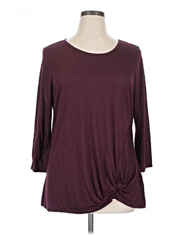 Maurices 3/4 Sleeve Top (view 1)