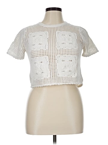 Aqua Short Sleeve Top (view 1)