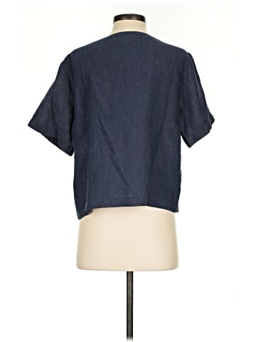 Garnet Hill Short Sleeve Blouse (view 2)