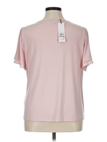 Calvin Klein Short Sleeve Blouse (view 2)