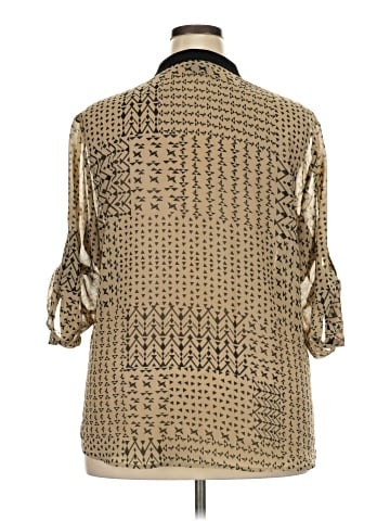 Dots 3/4 Sleeve Blouse (view 2)
