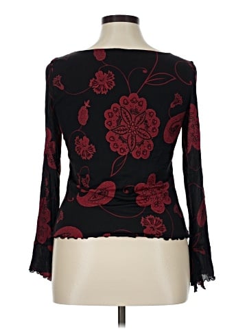INC International Concepts Long Sleeve Blouse (view 2)