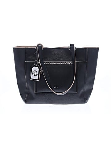 Lauren by Ralph Lauren Leather Tote (view 1)