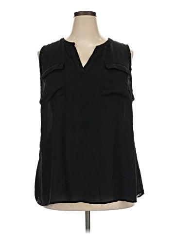 Worthington Sleeveless Blouse (view 1)