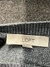 Ann Taylor LOFT Solid Gray Pullover Sweater Size L - photo 4