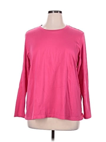 Lands' End 3/4 Sleeve T-Shirt (view 1)