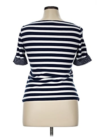 Lauren by Ralph Lauren Short Sleeve Top (view 2)