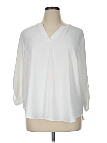 Maurices 3/4 Sleeve T-Shirt (view 1)