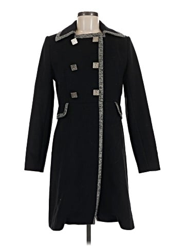 Badgley Mischka Wool Coat (view 1)
