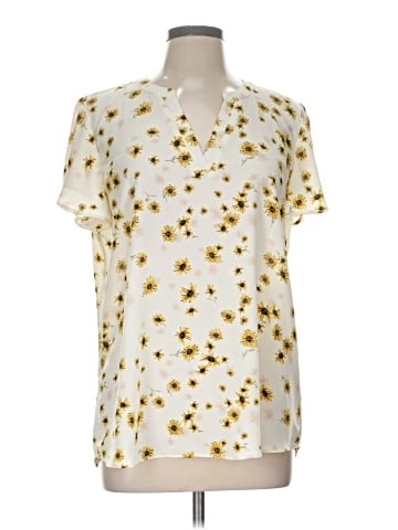 Maurices Short Sleeve Blouse (view 1)