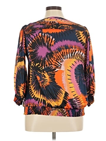 Tribal 3/4 Sleeve Blouse (view 2)