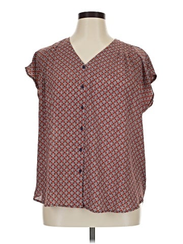Pleione Short Sleeve Blouse (view 1)